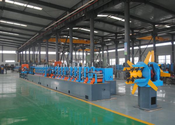 Machine de fraisage de tubes à haute fréquence pour tuyaux de 21 à 63 mm 50 m/min