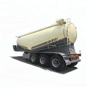 округлая форма трейлеров цапфы 3пкс подержанная Семи с емкостью топливозаправщика 40м3