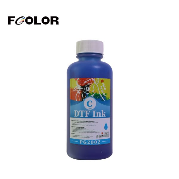 FCOLOR 100ML 500ML Pyrography Pigment DTF Ink for Epson A4 A3 A3+ PET Film Printing Machine Heat Transfer Ink