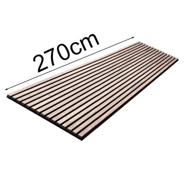 Acoustic Wood Slat Wall Panels for Interior Wall Decor | Soundproof Wall Panels | 3D Slat Wood Panels  |