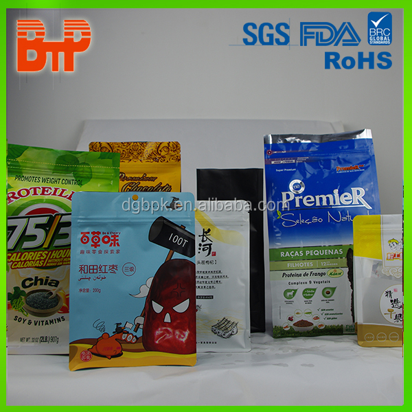 Custom Printed Branded Matte Flat Bottom Food Grade Coffee Packaging Bags Valve Zipper MOPP/VMPET/PE Material Guangdong ODM OEM