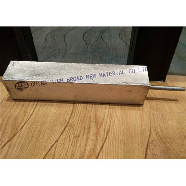 Низкий потенциальный высокий потенциальный анод магния с завалками AZ63