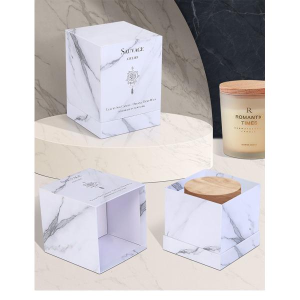 Recyclable Handmade Gift Packaging Box Cardboard Candle Gift Box Packaging With Lid