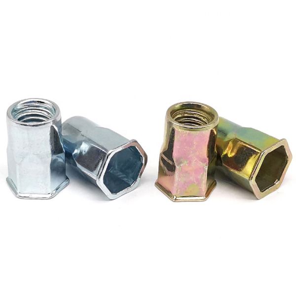Stainless Steel Reduced Head Half Hex Rivet Nut M4 M5 M6 M8 M10 For Railway