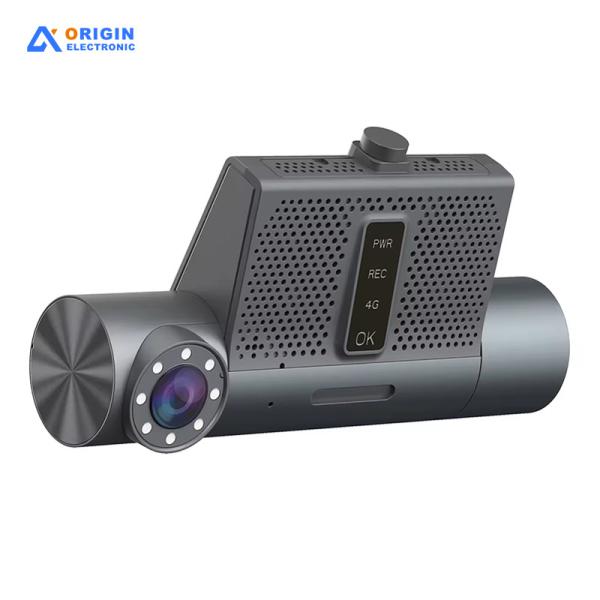 1CH/2CH/3CH HD Touch Screen Mini Fleet Dash Cam for Commercial Vehicles with 4G Remote Monitoring and Route History