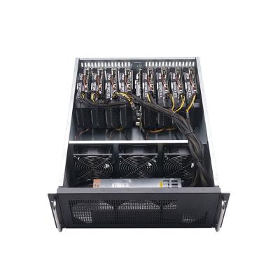 Brand new K86 8 gpu with power supply server case 8gpu graphics card For 588 1660s 2060s 3060TI 3070 3080 3090