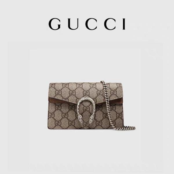Petit GUCCI Dionysus a embelli les dames marquées que le sac à main a enduit le suède de toile