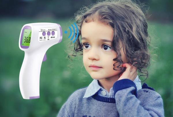 Electronic Thermometer Infrared Non-Contact Digital Measurement Body Temperature Measurement in 1Second Accurate +/-0.1
