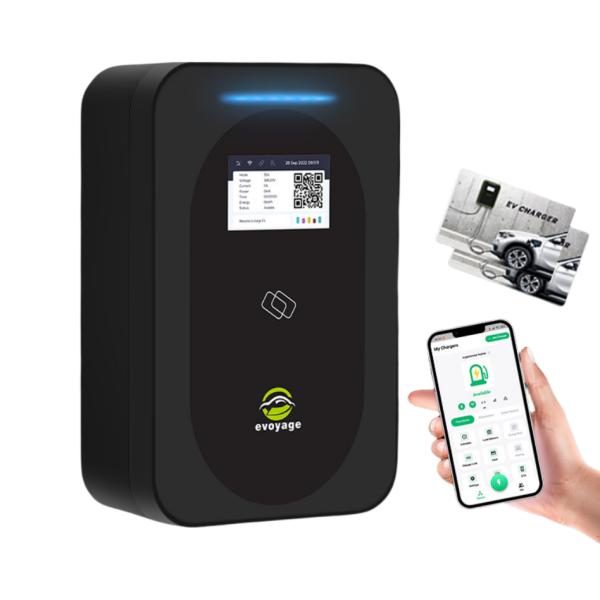 7KW 11KW 22KW OCPP 1.6 Version Station de recharge de véhicule électrique montée sur le mur Pour la voiture Tesla GBT Type1 Type2