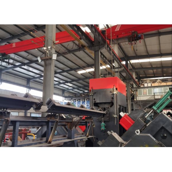 ADM2532 Model CNC Angle Steel Table Drilling Marking Machine PLC Motor 40mm Max Drilling