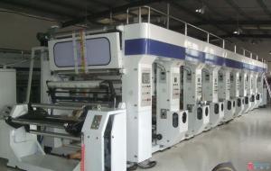Máquina de impressão de alta velocidade da rotogravura do filme plástico/m