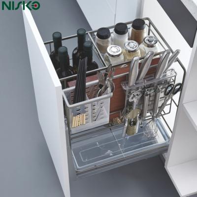 Cuadro de cubiertos para la cocina para almacenamiento de botellas