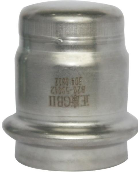Carbon Steel Inox Press Fittings DVGW Standard Corrosion Resistance