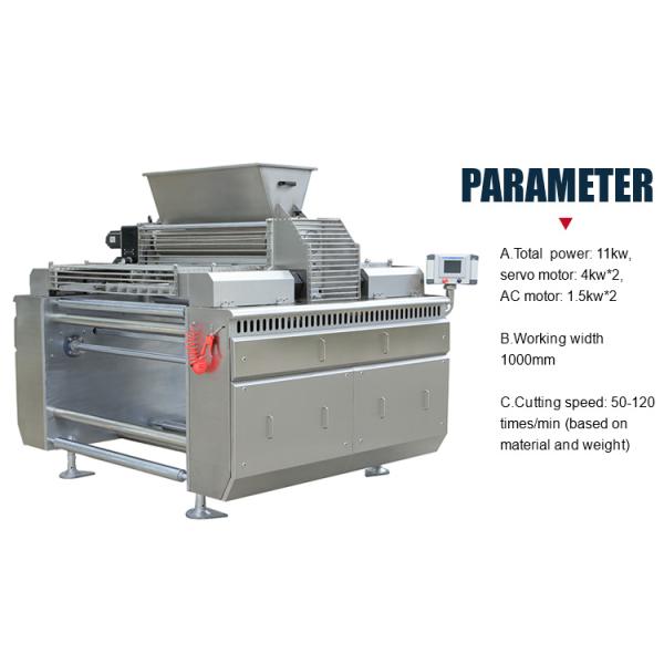 Резец теста печенья промышленного электрического хлеба нержавеющей стали автоматический