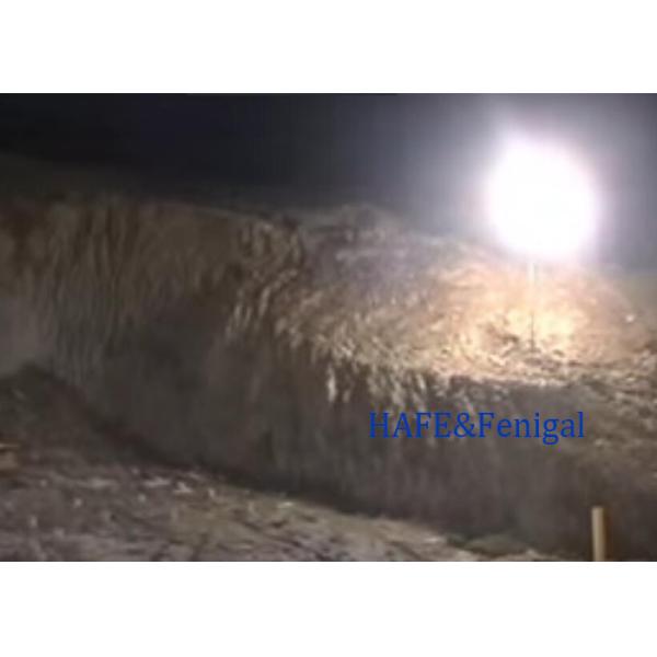 Night Construction Road Paving Glare Free Balloon Lights In Halogen 650W-4000W