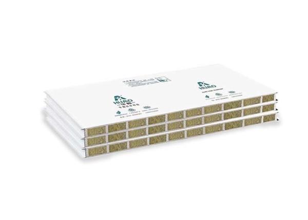 Mgo Rock Wool Machine Made Cleanroom Sandwich Panel , Hospital Sandwich Wall Panel