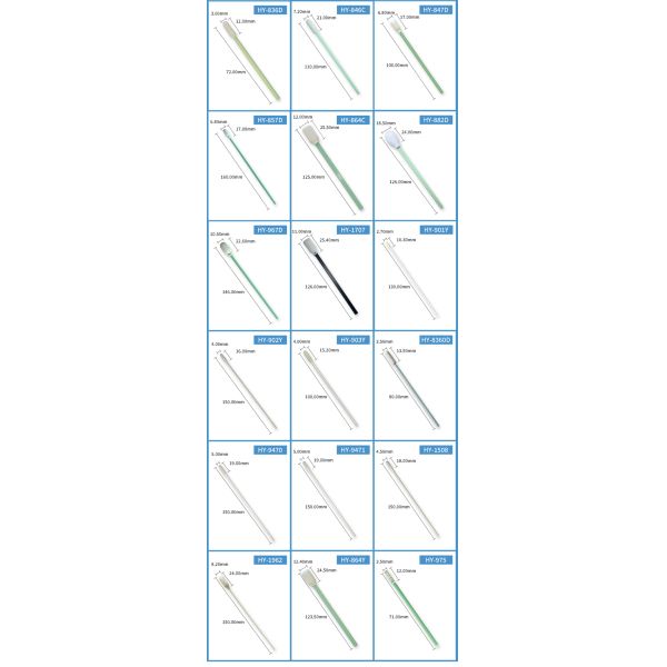 Absorbency Lint Free Rectangular Head Cleanroom Sponge Foam Swab For Printhead