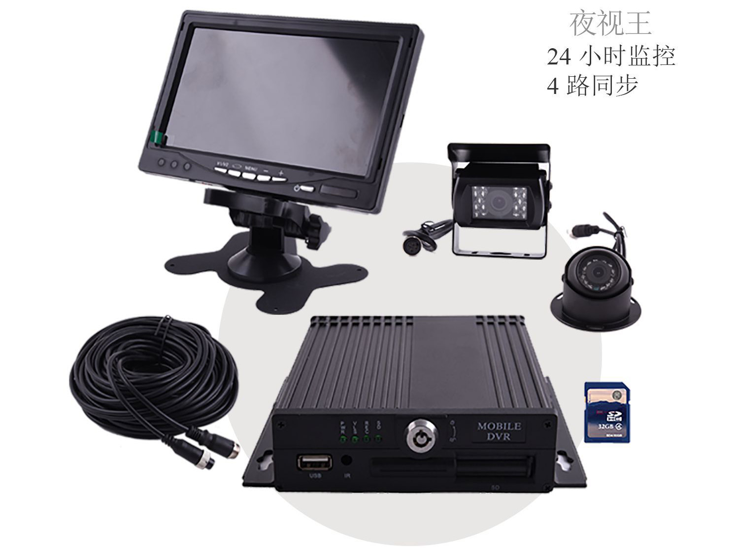4G GPS SD Digital Video Recorder Мобильная видеорегистрационная система
