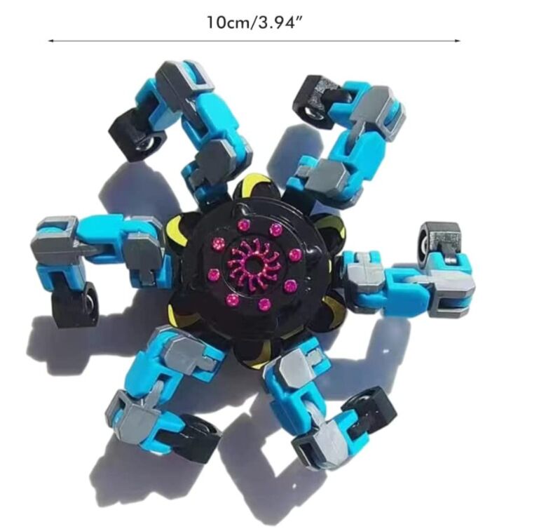 Игрушки непоседы пальца ABS DIY эргономического ребенк закручивая