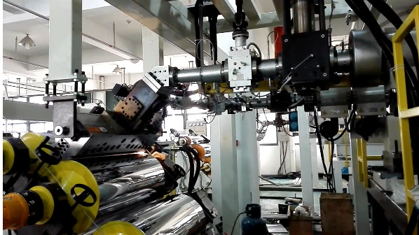 Horizontal Plastic Sheet Extrusion Machine , PET Sheet Extrusion Line