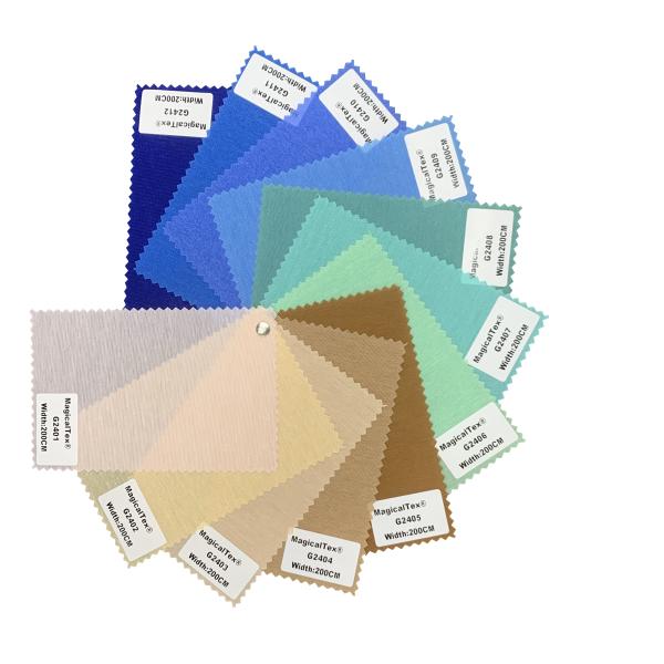 Balcony Average Density 99% Blackout Roller Blinds Fabric PVC Lead Free