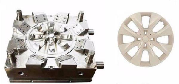 Modelação por injeção plástica automotivo de cubo de roda H50 SKD61