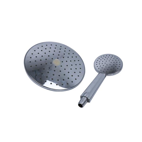 Rainfull Function 304 Stainless Steel Bathroom Ultra Slim Shower Head with Chrome Finish