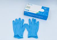 Guantes libres del látex del nitrilo de la inspección del trabajo de la salud del examen del polvo disponible