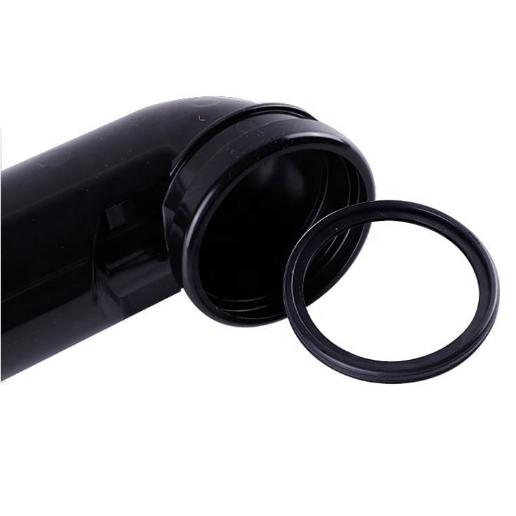 Modern design bathroom toilet faucet connection hidden water tank HDPE outlet elbow pipe