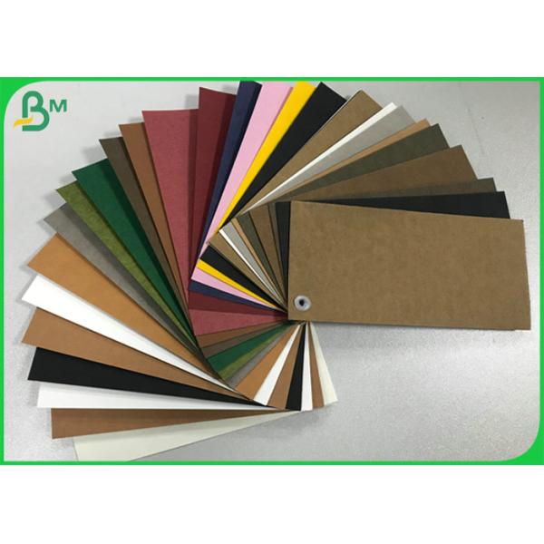 Strong 0.55mm nature brown Washable Kraft Reciclable Paper Roll For Making Backpack