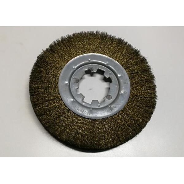 High Density Steel Wire Wheel Brush / Circular Wire Brush With Keyseat
