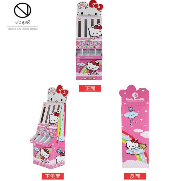 Cartoon Display Stand Design for Capsule Toy Shop Custom Logo Commercial Furniture