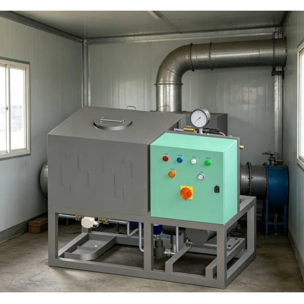 Gantry-Type Trash Can Disinfection Device with Automatic Trash Can Detection, Proportional Injection Dosing, and AGV Signal Communication for Shelter Hospitals