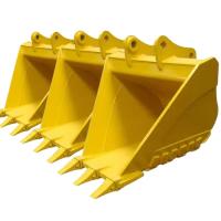 Cubeta de 25 toneladas da vala de V, cubeta trapezoidalmente para CAT VOLOV de Mini Escavadora