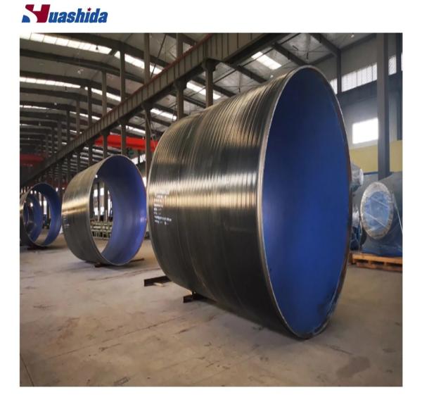 Steel Pipe External Internal Shot Blasting Blastor Equipment  with Surface Finish Level Sa2.5 