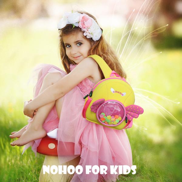Beautiful Angel Little Girl Backpacks , Cute Toddler Backpacks Eco Friendly