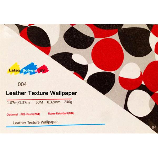 Home Decoration White Self Adhesive Wallpaper , Thick Paintable Wallpaper