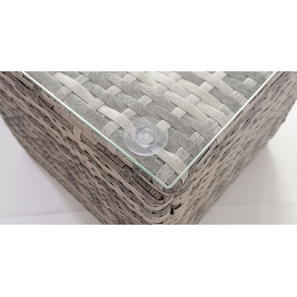 Garden Furniture Outdoor Low Price Wicker Garden Outdoor Plastic Rattan Sofa With Chaise Lounge