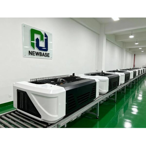 7925W Cooling Capacity Transportation Refrigeration Unit with Hot Gas Defrost and R404A Refrigerant for Trucks