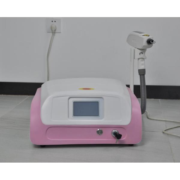 Pink Q Switch Nd Yag Laser Tattoo Removal Equipment For Freckle Removal 1000W