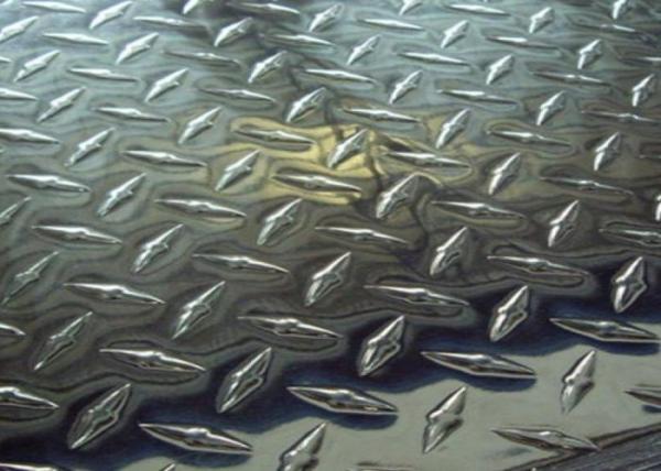 Sturdy Diamond Aluminum Decorative Sheet Metal Multipurpose Durable
