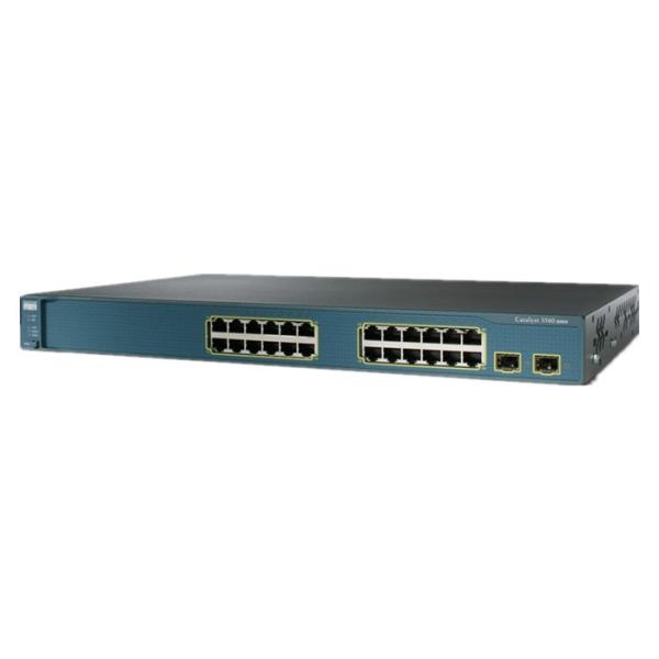 Managed Network Switch Cisco 24 Port Gigabit Ethernet Switch WS-C3560G-24TS-S