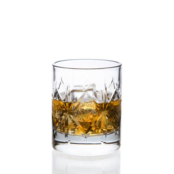 Vidros velhos 220ml de Bourbon do vintage da forma de Tangson para o restaurante