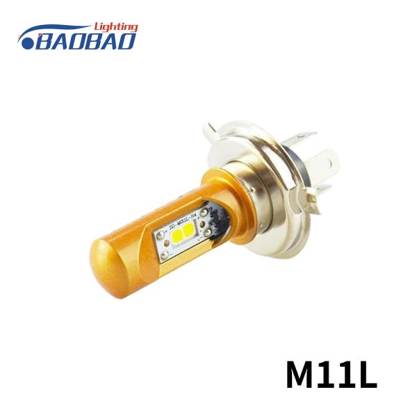 M11L RTD H4 850Lumen BA20D Motorcycle led headlight