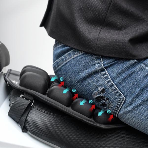 3D Air Cushion For Motorcycle Press-To-Inflate ISO9001 Approval