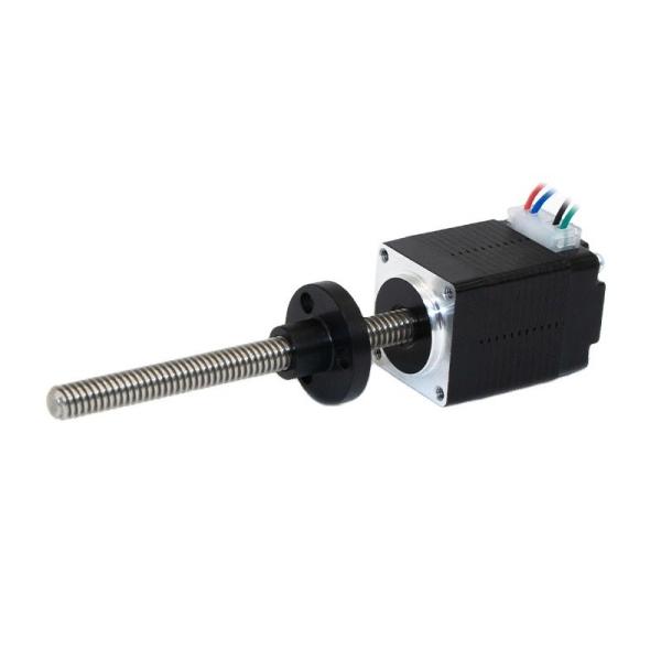2mm Threaded Rod Nema 8 Linear Stepper Motor 25/30mm Length 0.4/0.5A for Manufacturing
