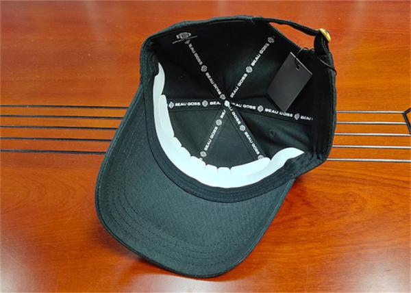 ACE Unisex Solid Color Hot Sales Creative Custom 3D Embroidery Logo Baseball Cap Hat Custom Buckle