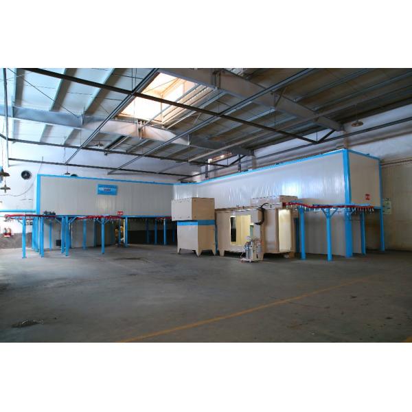 Масштабная автоматизированная система распыления порошка для защиты окружающей среды для индивидуального использования