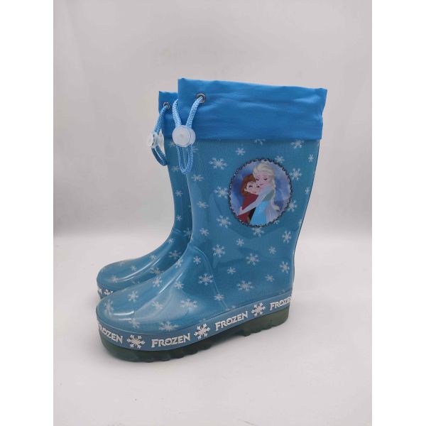 Bottes Wellington pour enfants multicolores avec semelle antidérapante et doublure amovible
