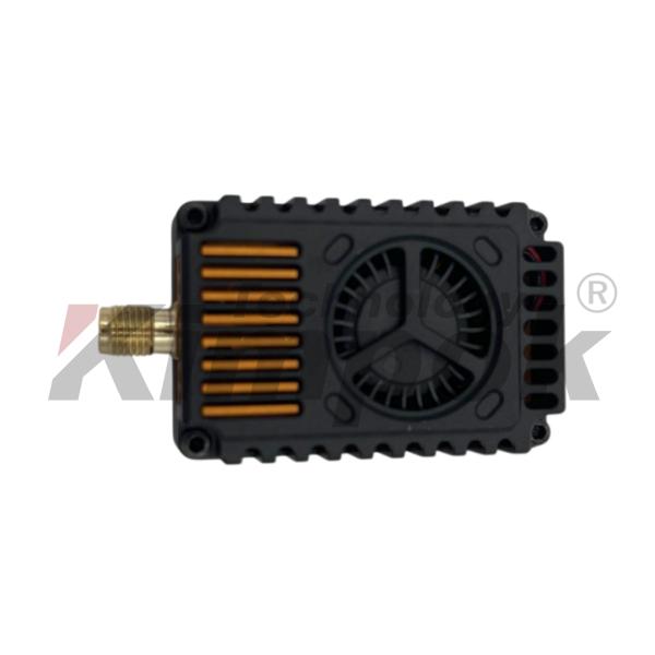 Transmisor FPV ultraligero de 4W 1.7G 8 CH Peso 25.85g VTX de alta potencia 1.7Ghz Baja latencia para drones de carreras